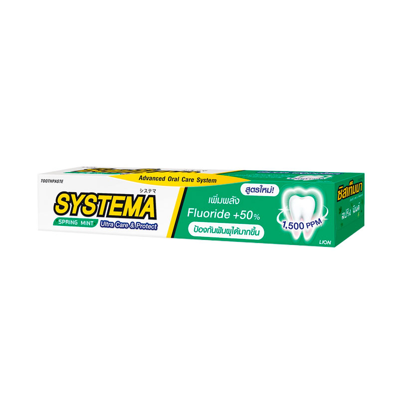 Зубна паста LION Thailand Systema Ultra Care &amp; Protect Spring Mint, 40 г